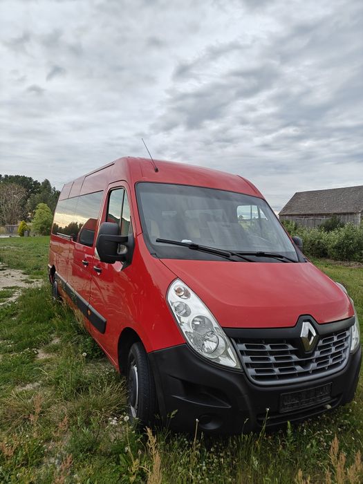 Renault Master 9 osobowy L3H2. Zabudowa Vip. 2x klima + grzanie.
