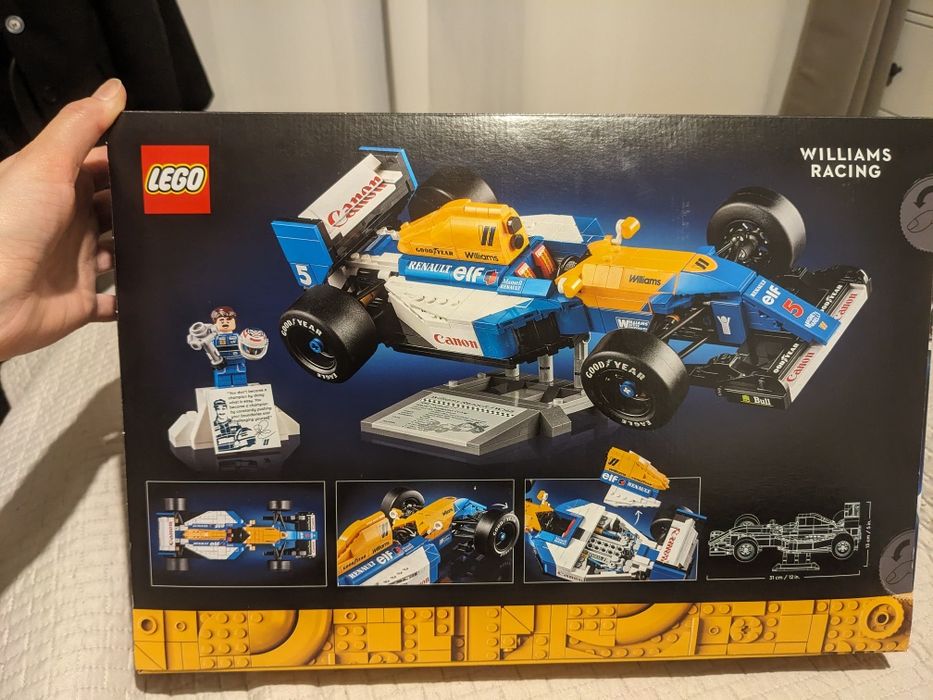 LEGO 10353 Icons Williams Racing FW14B i Nigel Mansell