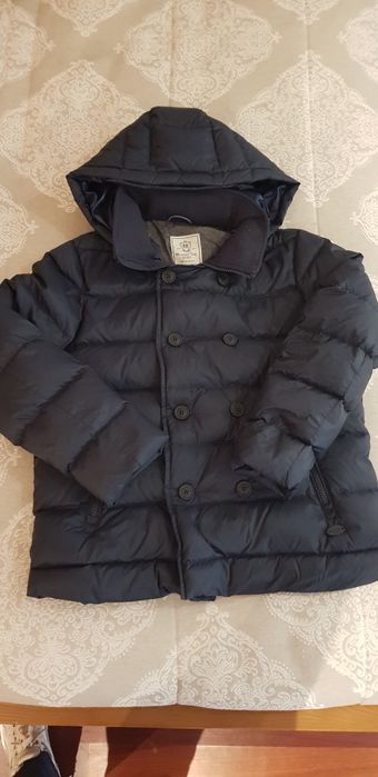 Casaco acolchoado Massimo dutti 9/10 anos, azul marinho
