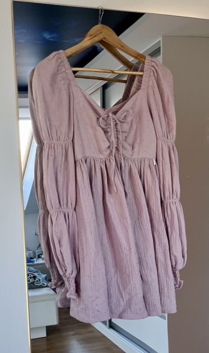 Sukienka Lou Harper 34 xs liliowy