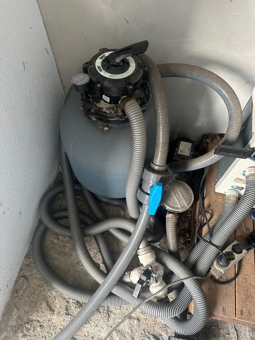 Piscina com bomba calor