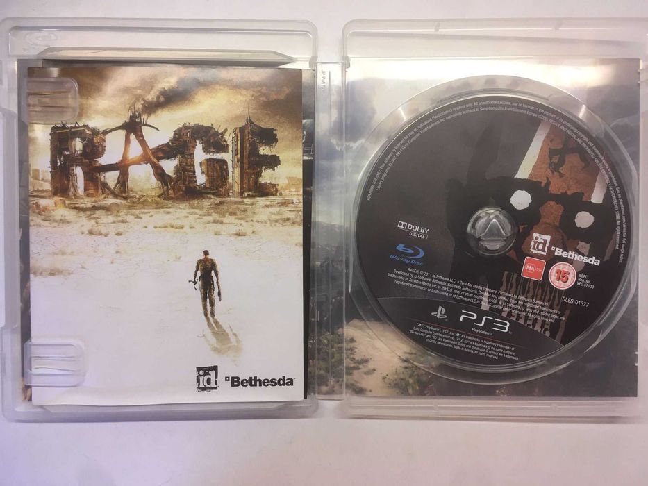 PS3 - Rage (CD without scratches)64740942451329121
