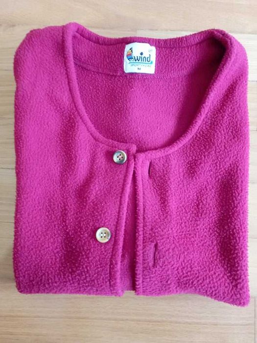 Colete Vermelho Polar Marca Wind Tam M Usado quentinho