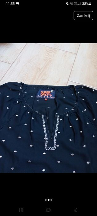 Piękna nowa bluzeczka Superdry nowa M
