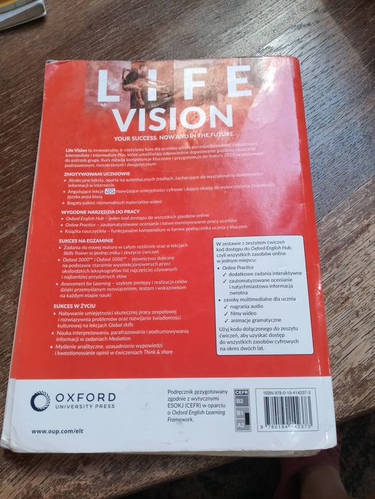 Life vision podręcznik i ćwiczenia