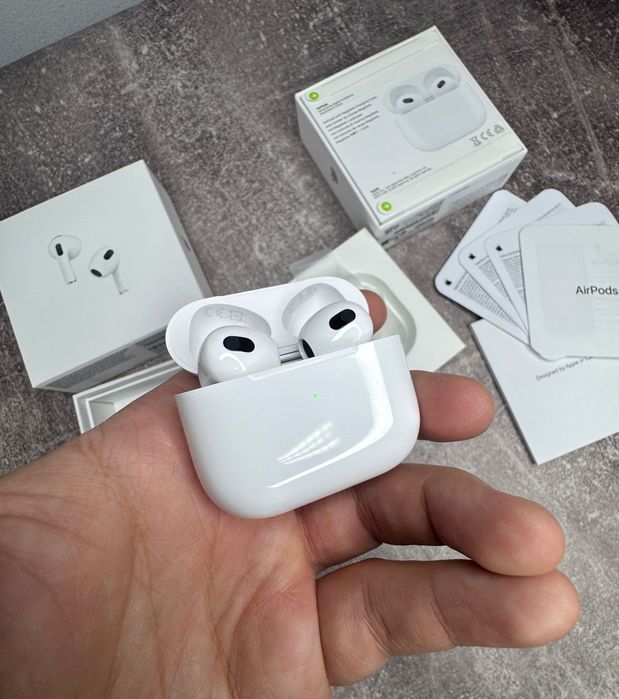 Навушники АирПодс 3 Magsafe + чохол АірПодс Гарантія Наушники