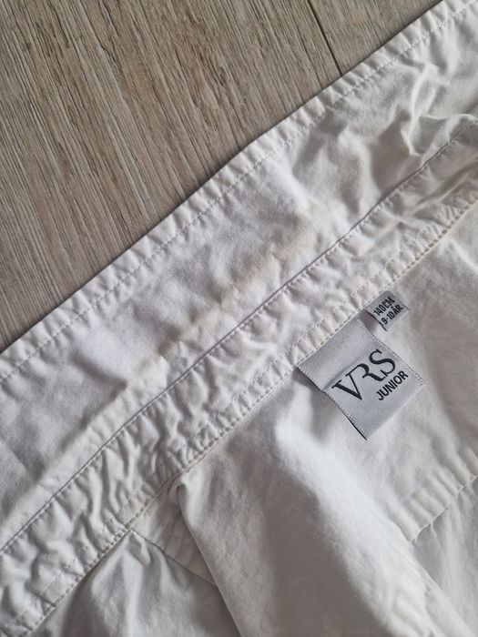 Biala koszula krotki rekaw VRS 9-10 lat, 140 cm