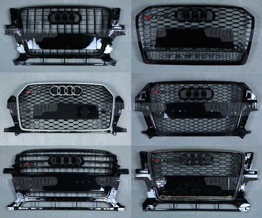 Audi решетка Q3 Q5 A5 A4 A3 A1 Q8 TT ауди гриль решітка радіатора
