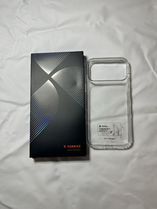 Etui TORRAS Przezroczyste Clear Case do iPhone (IP17-PROMAX)