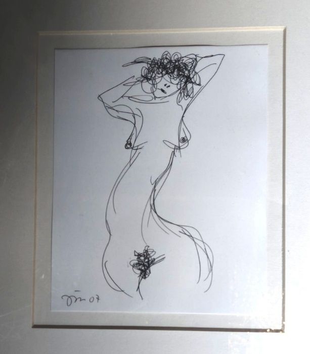 Desenho João Cutileiro Nú Feminino 2