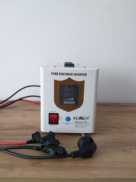 ДБЖ / Інвертор KEMOT PROsinus 500 (500VA / 300W) 12V — Чистий синус