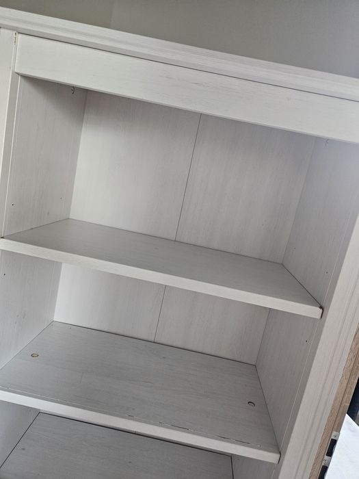 Ikea Hemnes witryna regał 65 cm biały