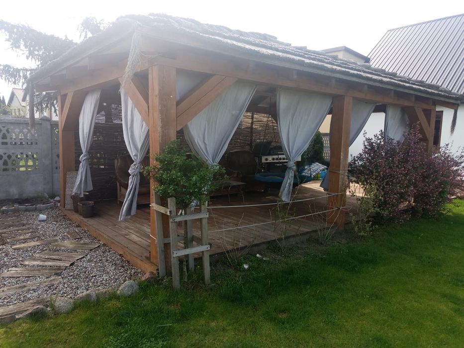 altanka altankę wiata altana ogrodowa zamiana jacht łódź