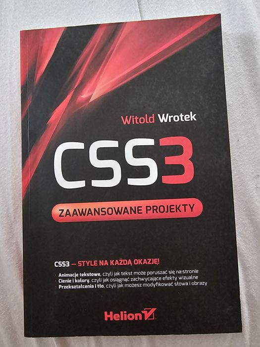 CSS3 zaawansowane projekty książka