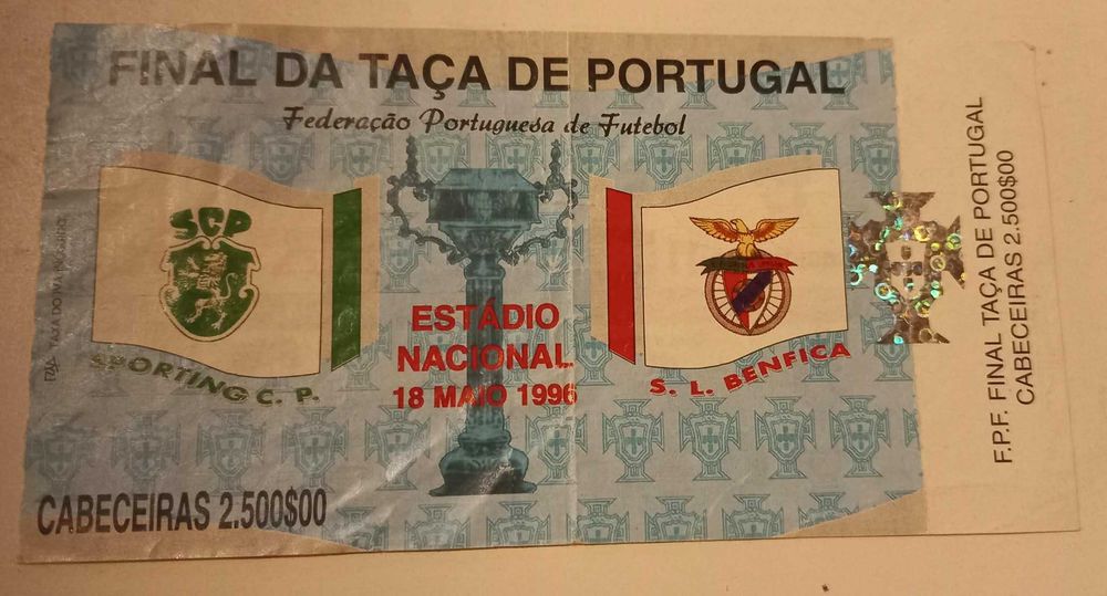 Bilhetes de Futebol do Sporting Clube de Portugal