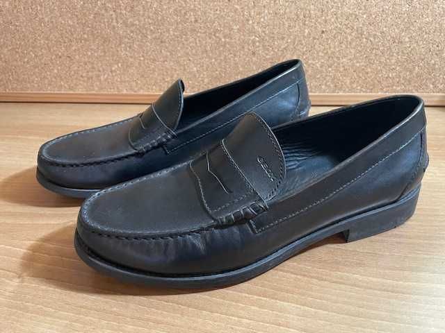 Sapatos Mocassim Geox Preto Tam. 42 Como Novos