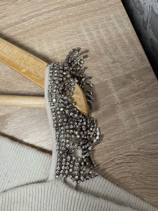 Жіночий джемпер Pinko ( шерсть , кашемір , кристали)