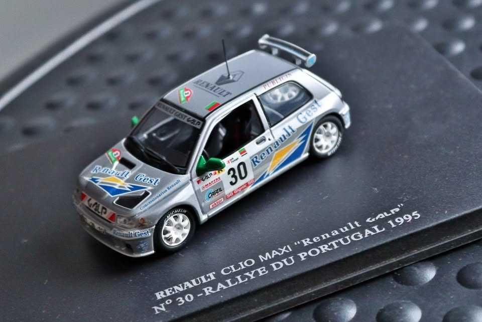 Renault Clio Maxi 1/43 - José Carlos Macedo/Miguel Borges - UH