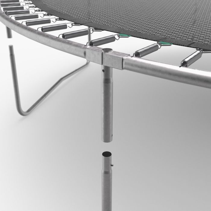 Trampolim 420 com Rede de Proteção - Montagem sem Ferramentas