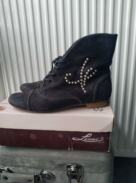 Buty skórzane lemat 40