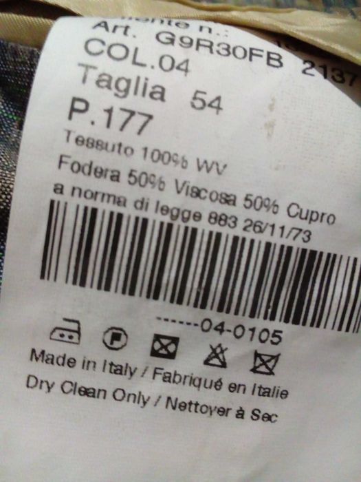 Бренд Flannel Bay Napoli Barba мужской пиджак блейзер