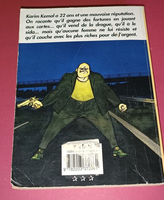 Livro antigo banda desenhada L'autoroute du soleil