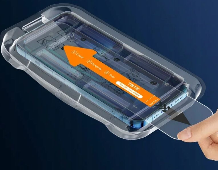 Szkło Prywatyzujące Do Iphone 16E 2025 Z Ramką Do Montażu Łatwy Montaż