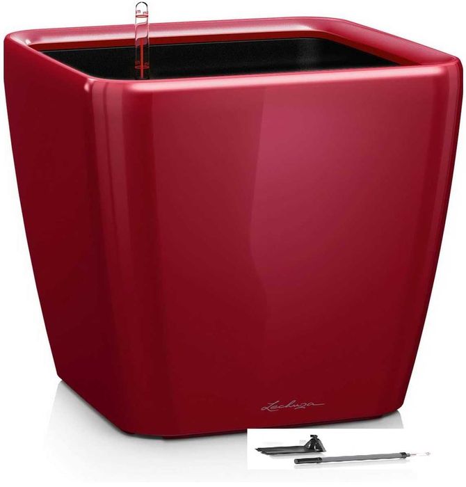 Donica Lechuza Quadro Premium LS 28 Szkarłatna Samonawadniająca