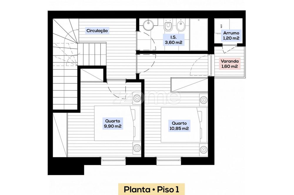 T3 triplex semi-novo com garagem e arrumos - Cond. Terracotta, Porto