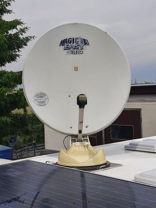 Zestaw satelitarny antena do kampera
