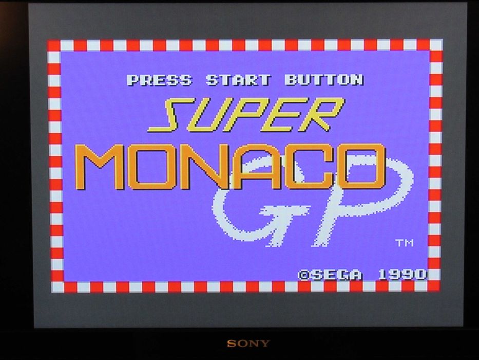 Jogo Sega Master System Super Monaco GP só cartucho