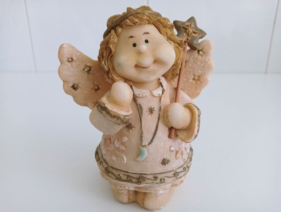 Anjos rústicos (três)