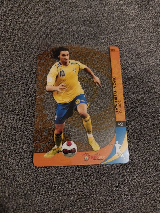 Zlatan Ibrahimovic ultra karta EURO 2008 PANINI