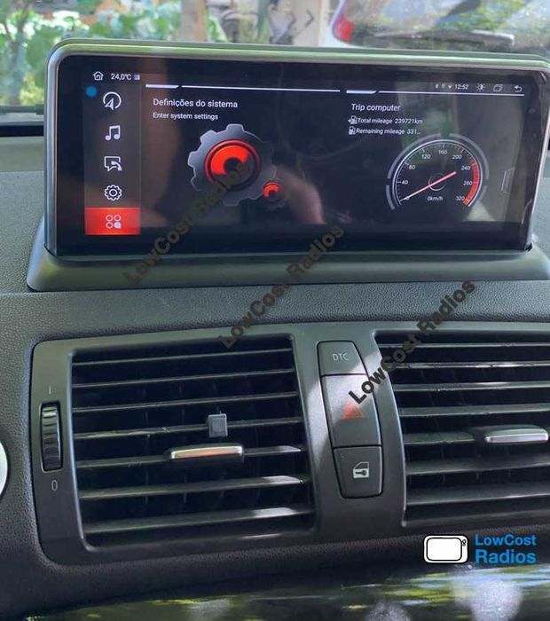Auto Rádio GPS Android BMW Série 1 (E81 E82 E87 E88) • APPS • WIFI