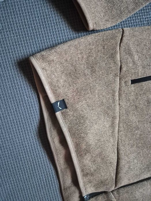 Nowa męska ciepła bluza kurtka polarowa turystyczna górska Salewa 50/L