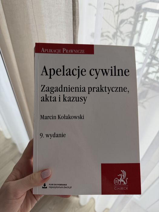 Apelacje cywilne. Zagadnienia praktyczne, akta i kazusy, M. Kołakowski