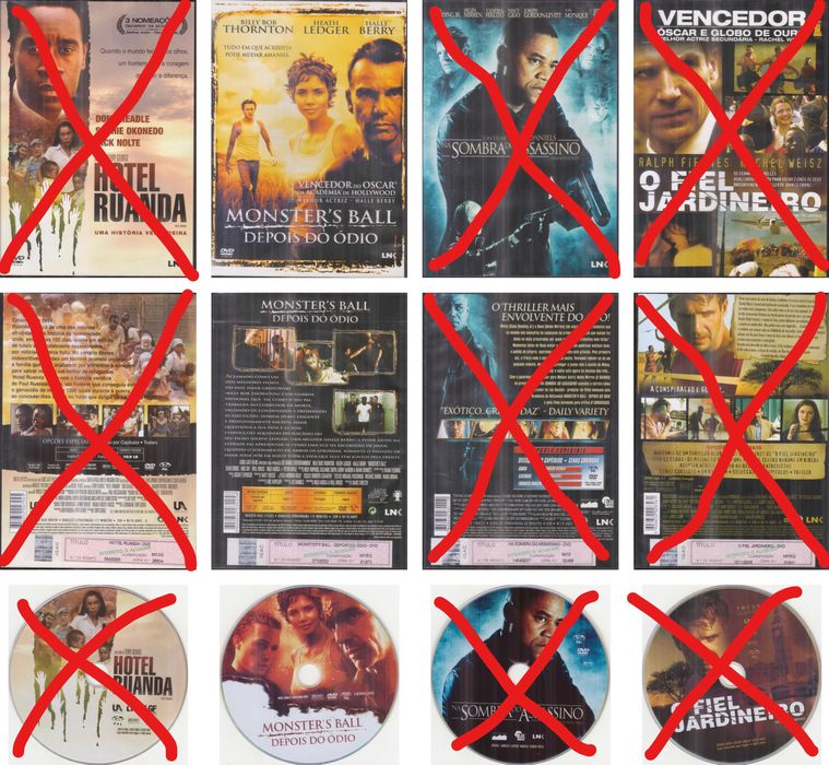 Filmes LNK – DVDs