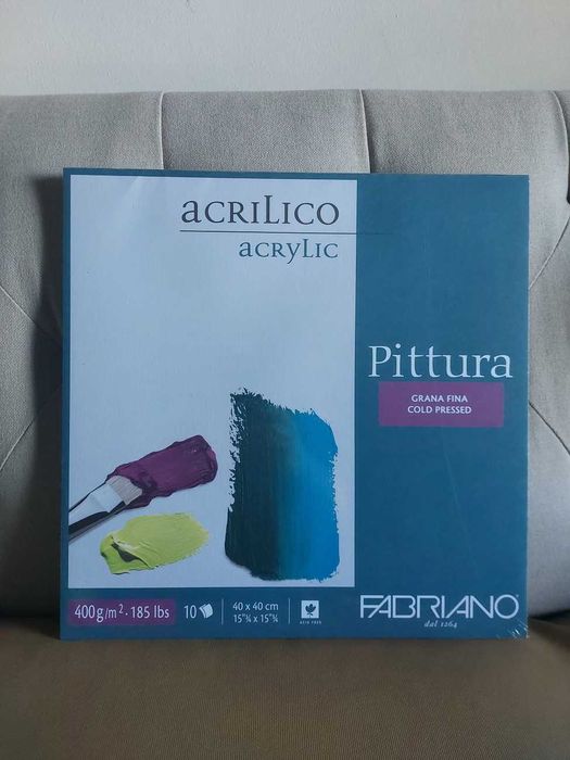 Folhas para pintura acrilica