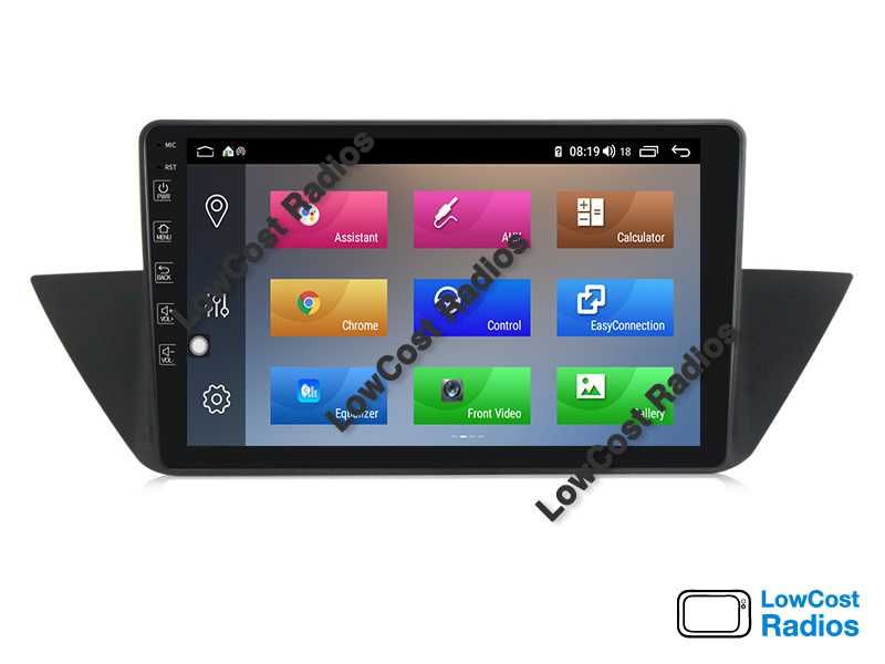*(NOVO) Auto Rádio GPS ANDROID 15 - 10 Polegadas BMW X1 (E84) | GPS USB APPS WIFI | CARPLAY • ANDROID AUTO
