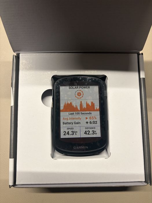 Garmin Edge 840 Solar TOPO mapy PL