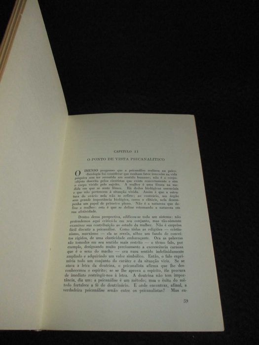 Livros O Segundo Sexo Simone de Beauvoir 2 Volumes Completo