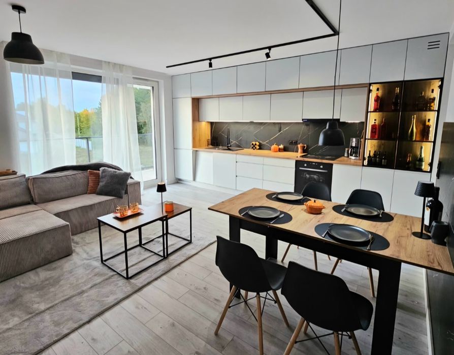 na sprzedaż NOWE 3 POKOJE | 56 M² + 37 M² Tarasów+Komórka + Parking + Winda/ ŁAGÓW