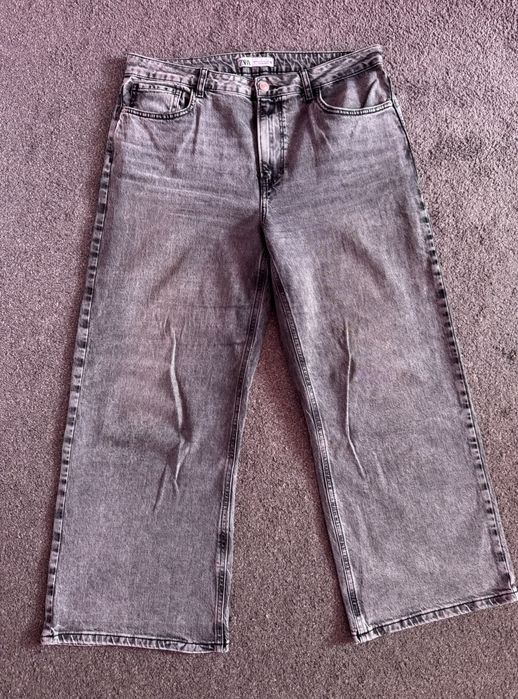 Szare jeansy Zara  44!