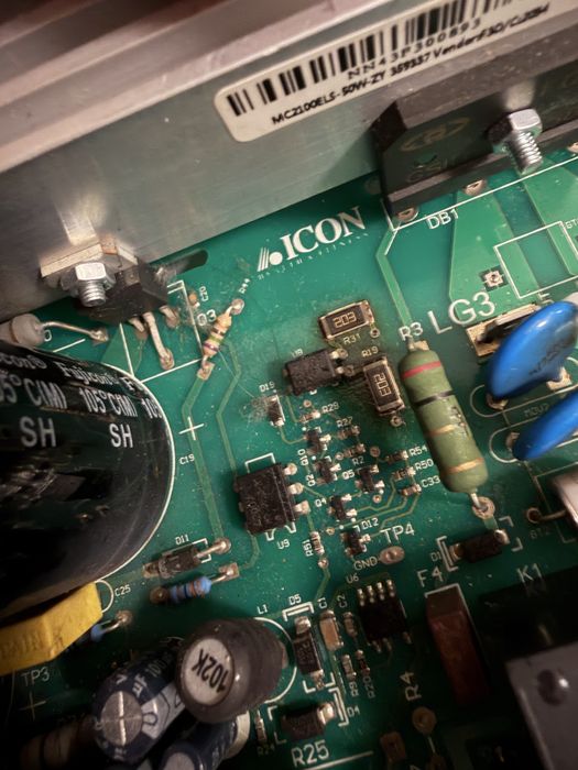 Płytka sterownik silnika bieżni MC2100ELS-50W-ZY iCON