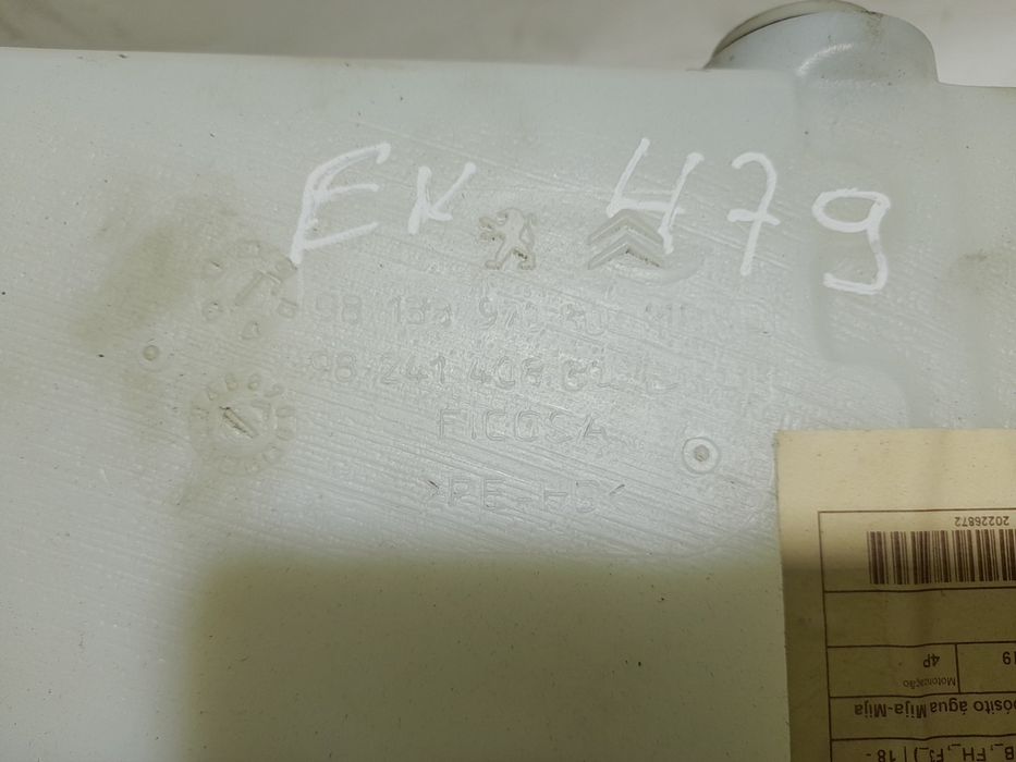 Reservatório / depósito água limpa vidros PEUGEOT 508 II