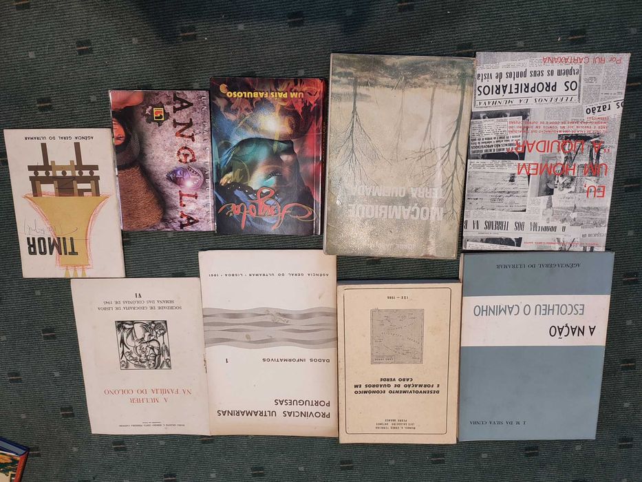 Lote 16 Publicações sobre Ex-Colónias