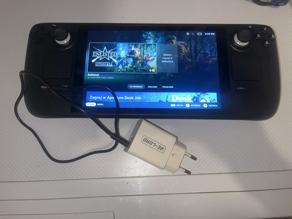 Steam Deck 64+256Gb sd card samsung jak nowy Grodzisk