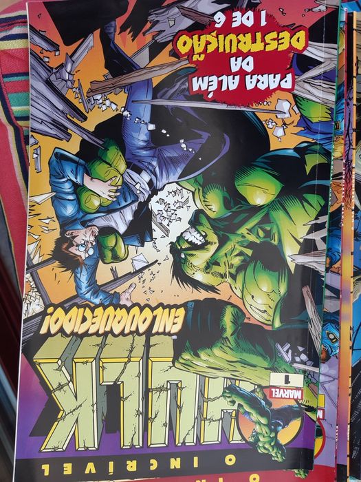 Revistas Hulk de 1 A 20