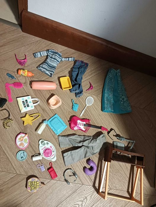 Akcesoria ubrania dla Barbie zestaw dla lalek