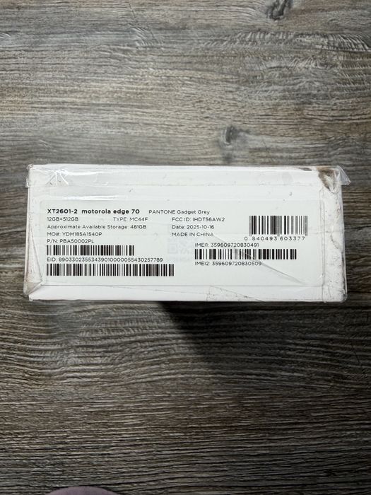 Motorola edge 70 12/512гб